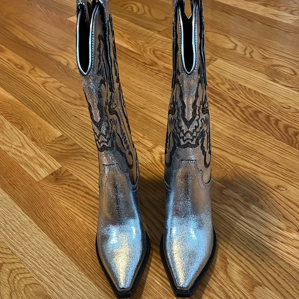 Free People x Jeffrey Campbell Dagget Boots Size 6 NWT - Picture 10 of 13